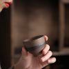 Ceramic Striped Kung Fu Teacup Ceramic Striped Kung Fu Teacup