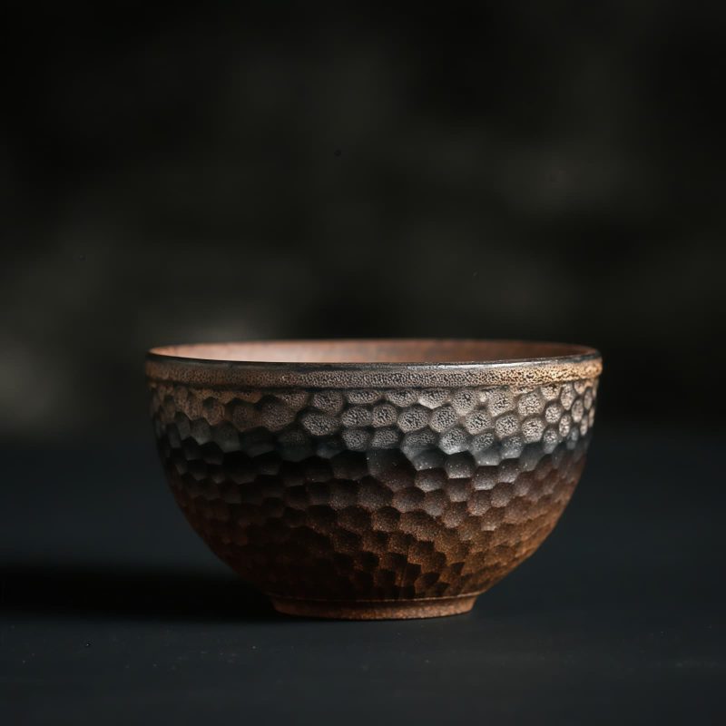 Ceramic Striped Kung Fu Teacup Ceramic Striped Kung Fu Teacup