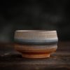 Ceramic Striped Kung Fu Teacup Ceramic Striped Kung Fu Teacup