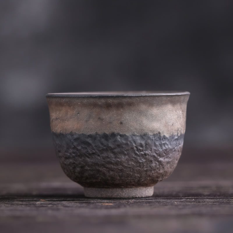 Ceramic Striped Kung Fu Teacup Ceramic Striped Kung Fu Teacup