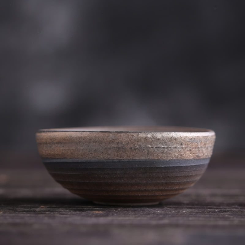 Ceramic Striped Kung Fu Teacup Ceramic Striped Kung Fu Teacup
