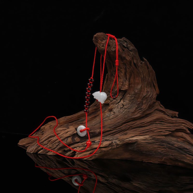 Chinese Zodiac Natural Garnet Belly Chain Chinese Zodiac Natural Garnet Belly Chain