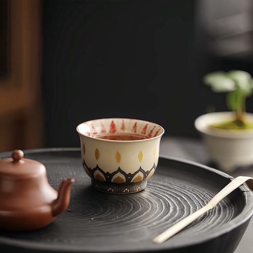 敦煌 千仏 陶磁器 茶杯