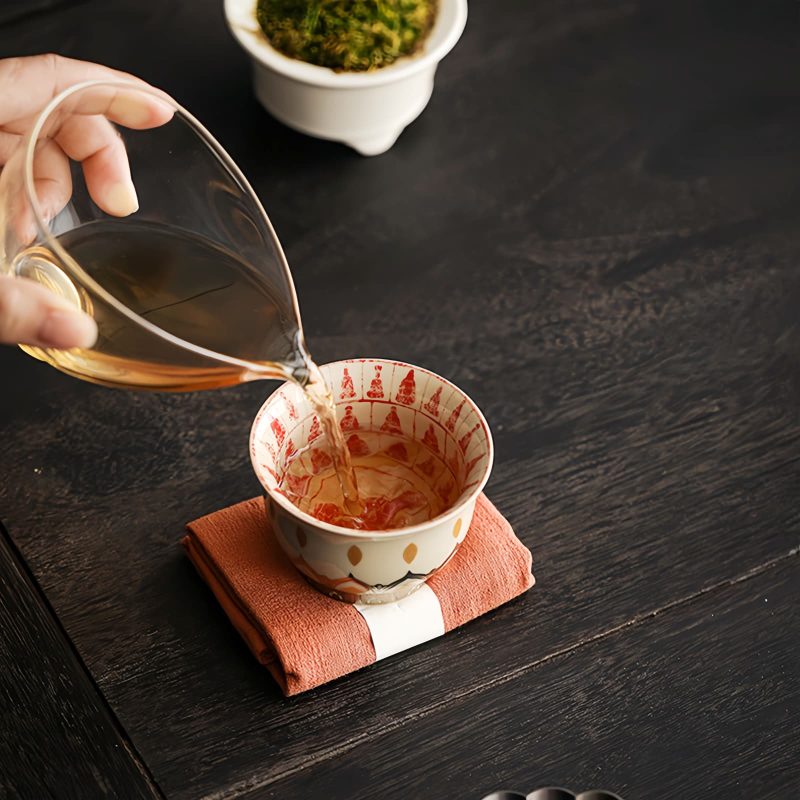 Dunhuang Thousand Buddhas Ceramic Teacup Dunhuang Thousand Buddhas Ceramic Teacup