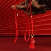 Natural Cinnabar Dragon Belly Chain Natural Cinnabar Dragon Belly Chain