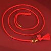 Natural Cinnabar Dragon Belly Chain Natural Cinnabar Dragon Belly Chain
