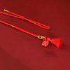 Natural Cinnabar Dragon Belly Chain Natural Cinnabar Dragon Belly Chain