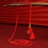 Natural Cinnabar Dragon Belly Chain Natural Cinnabar Dragon Belly Chain
