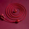 Natural Cinnabar Lotus Belly Chain Natural Cinnabar Lotus Belly Chain
