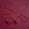 Natural Cinnabar Lotus Belly Chain Natural Cinnabar Lotus Belly Chain