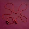 Natural Cinnabar Lotus Belly Chain Natural Cinnabar Lotus Belly Chain