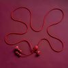 Natural Cinnabar Lotus Belly Chain Natural Cinnabar Lotus Belly Chain