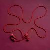 Natural Cinnabar Lotus Belly Chain Natural Cinnabar Lotus Belly Chain