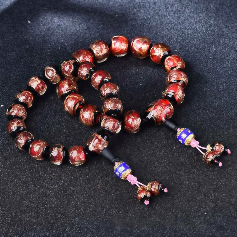 Tibetan Dragon Vein Agate Healing Bracelet Tibetan Dragon Vein Agate Healing Bracelet