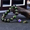Tibetan Dragon Vein Agate Healing Bracelet Tibetan Dragon Vein Agate Healing Bracelet