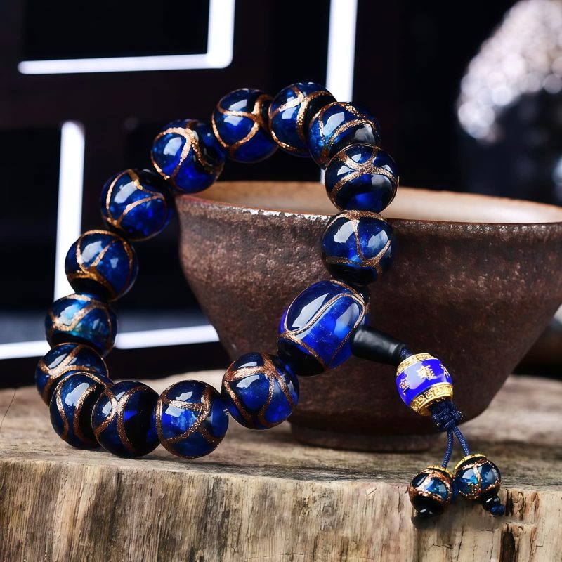 Tibetan Dragon Vein Agate Healing Bracelet Tibetan Dragon Vein Agate Healing Bracelet