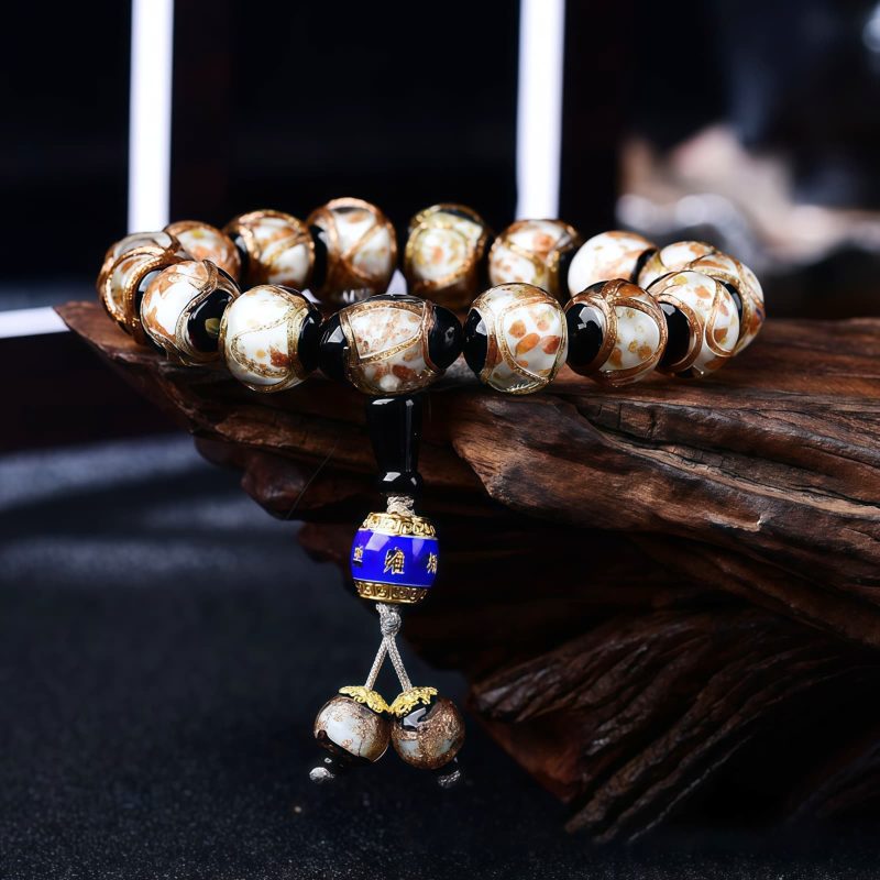 Tibetan Dragon Vein Agate Healing Bracelet Tibetan Dragon Vein Agate Healing Bracelet