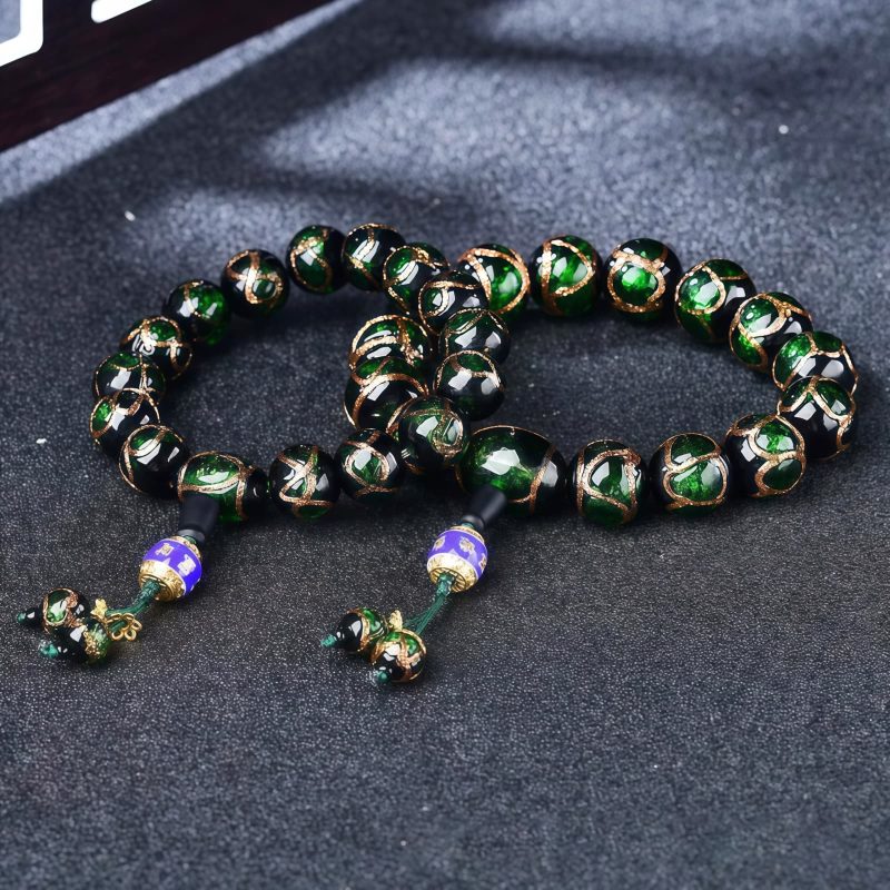 Tibetan Dragon Vein Agate Healing Bracelet Tibetan Dragon Vein Agate Healing Bracelet