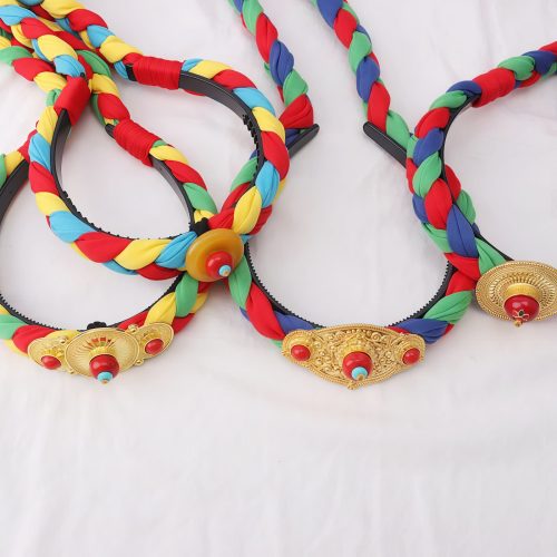Tibetan Colorful Tassel Hair Decoration