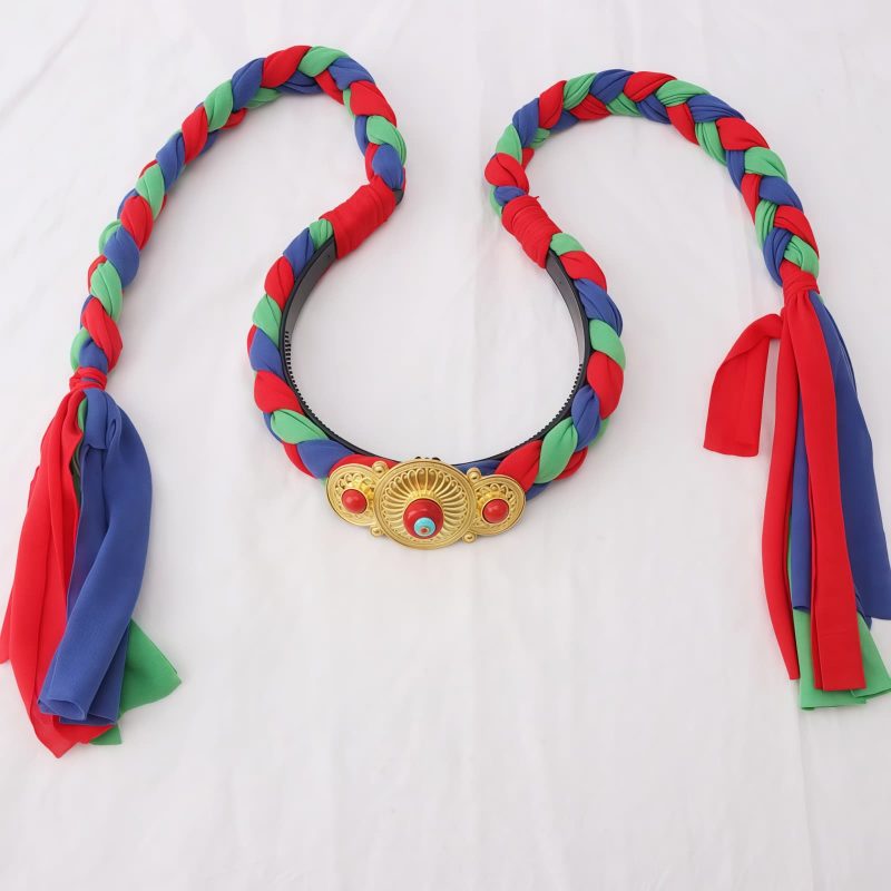 Tibetan Colorful Tassel Hair Decoration Tibetan Colorful Tassel Hair Decoration