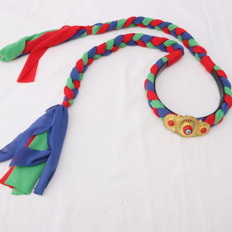Tibetan Colorful Tassel Hair Decoration Tibetan Colorful Tassel Hair Decoration