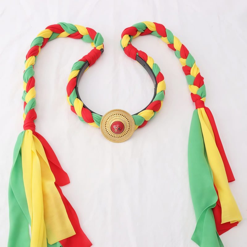 Tibetan Colorful Tassel Hair Decoration Tibetan Colorful Tassel Hair Decoration