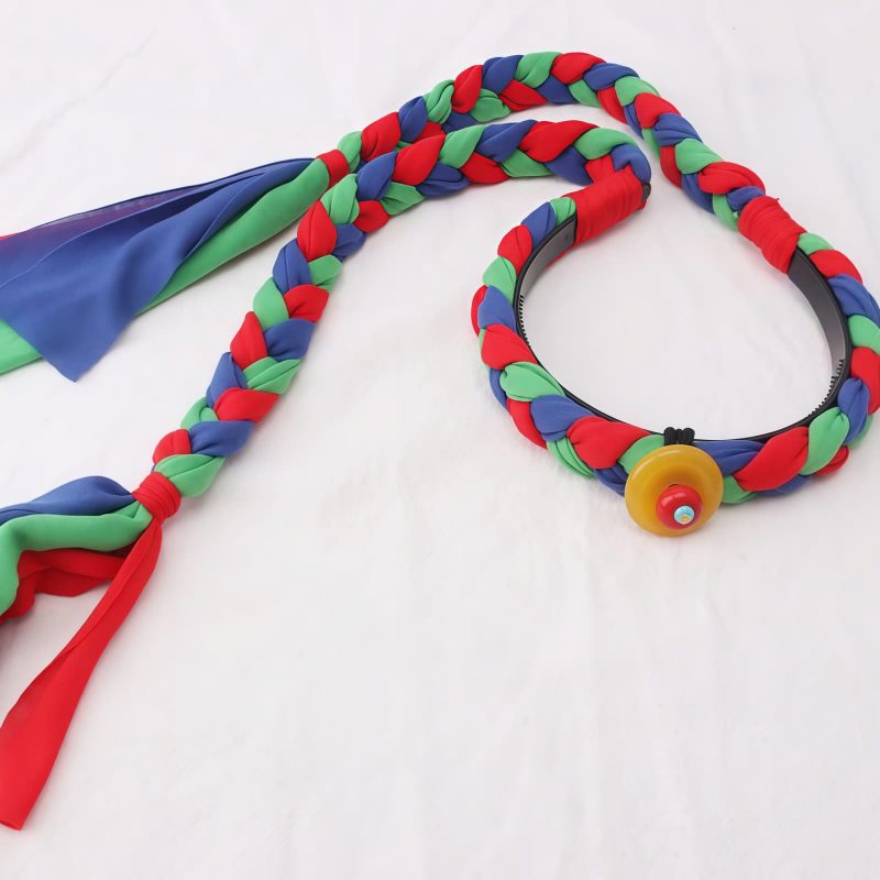 Tibetan Colorful Tassel Hair Decoration Tibetan Colorful Tassel Hair Decoration