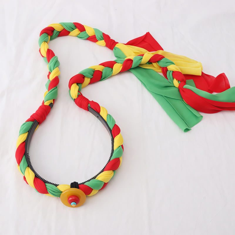 Tibetan Colorful Tassel Hair Decoration Tibetan Colorful Tassel Hair Decoration