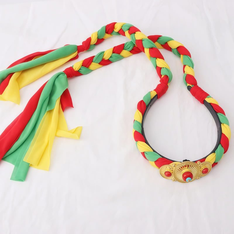 Tibetan Colorful Tassel Hair Decoration Tibetan Colorful Tassel Hair Decoration