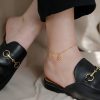 18K Gold Lucky Gourd Wealth Anklet 18K Gold Lucky Gourd Wealth Anklet