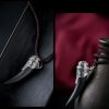 925 Silver Black Obsidian Wolf Tooth Necklace 925 Silver Black Obsidian Wolf Tooth Necklace