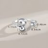 925 Silver Chinese Zodiac Snake Adjustable Ring 925 Silver Chinese Zodiac Snake Adjustable Ring