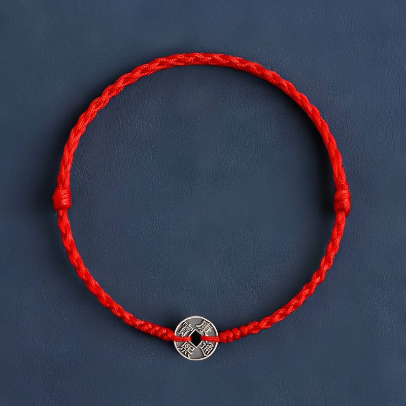 925 Silver Five Emperor Coins Protection Bracelet 925 Silver Five Emperor Coins Protection Bracelet
