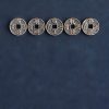 925 Silver Five Emperor Coins Protection Bracelet 925 Silver Five Emperor Coins Protection Bracelet