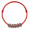 925 Silver Five Emperor Coins Protection Bracelet 925 Silver Five Emperor Coins Protection Bracelet