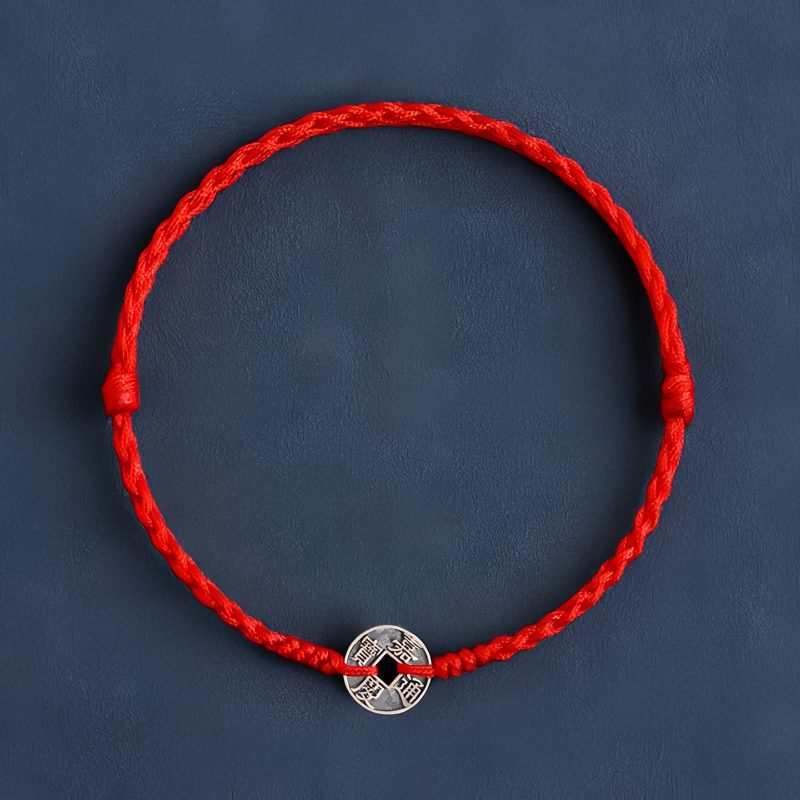 925 Silver Five Emperor Coins Protection Bracelet 925 Silver Five Emperor Coins Protection Bracelet
