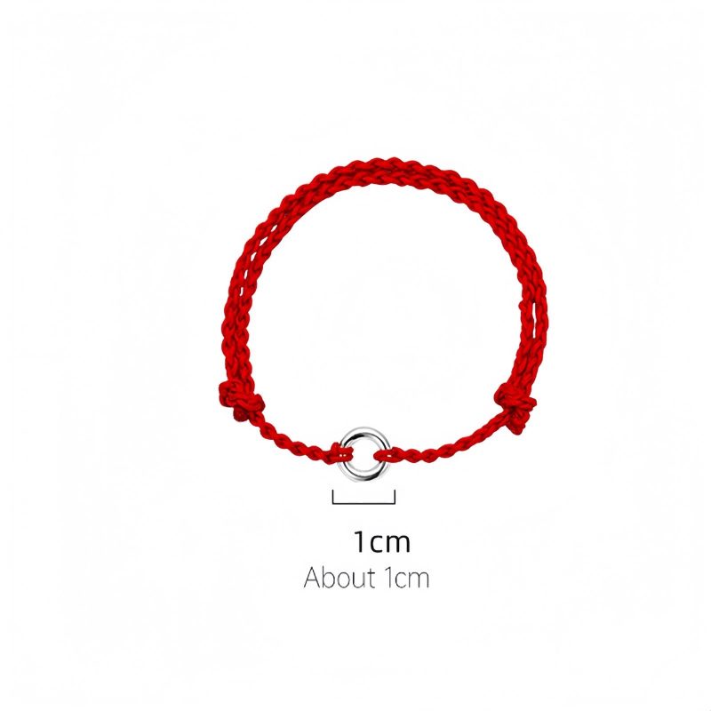 Tobillera Nudo de la Paz en Plata de Ley 925 925 Silver Peace Knot Anklet