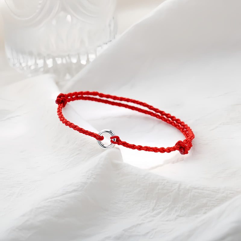 Tobillera Nudo de la Paz en Plata de Ley 925 925 Silver Peace Knot Anklet