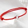 Tobillera Nudo de la Paz en Plata de Ley 925 925 Silver Peace Knot Anklet