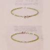 925 Silver Peridot Peace Anklet 925 Silver Peridot Peace Anklet