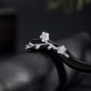 925 Silver Plum Blossom Hairpin 925 Silver Plum Blossom Hairpin