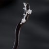 925 Silver Plum Blossom Hairpin 925 Silver Plum Blossom Hairpin
