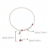 925 Silver Red Agate Peace Anklet 925 Silver Red Agate Peace Anklet