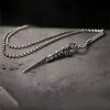 925 Silver Year of the Dragon Dorje Vajra Necklace Pendant 925 Silver Year of the Dragon Dorje Vajra Necklace Pendant