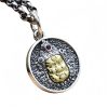 925 Silver Zakiram Goddess of Wealth Dorje Vajra Necklace Pendant 925 Silver Zakiram Goddess of Wealth Dorje Vajra Necklace Pendant