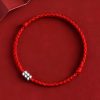 925 Sterling Silver Braided Wealth Protection Bracelet 925 Sterling Silver Braided Wealth Protection Bracelet