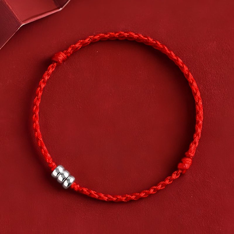 925 Sterling Silver Braided Wealth Protection Bracelet 925 Sterling Silver Braided Wealth Protection Bracelet