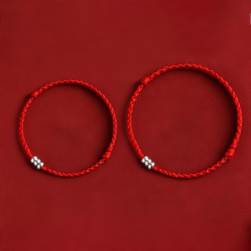 925 Sterling Silver Braided Wealth Protection Bracelet 925 Sterling Silver Braided Wealth Protection Bracelet