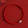 925 Sterling Silver Braided Wealth Protection Bracelet 925 Sterling Silver Braided Wealth Protection Bracelet