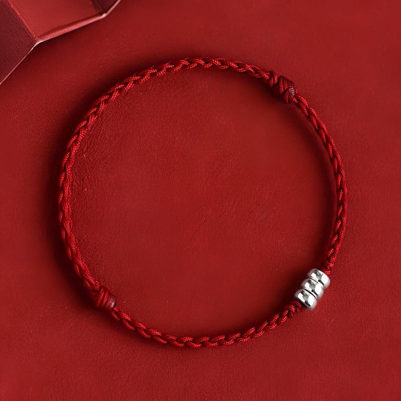 925 Sterling Silver Braided Wealth Protection Bracelet 925 Sterling Silver Braided Wealth Protection Bracelet